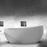 TINA PARA BAÑO LEONARDO 1.76x0.86x0.78M ACRIL BL