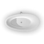 TINA PARA BAÑO LEONARDO 1.76x0.86x0.78M ACRIL BL - Imagen 3