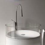 MUEBLE PARA BAÑO CON LAVAMANOS Y ESPEJO AUER .45x.25x1.0 MT - Imagen 5