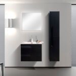 MUEBLE PARA BAÑO CON ESPEJO Y LAVAMANOS VITALE 0.70x0.45x0.50M - Imagen 5