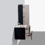 MUEBLE PARA BAÑO CON ESPEJO Y LAVAMANOS VITALE 0.70x0.45x0.50M - Imagen 3