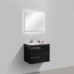 MUEBLE PARA BAÑO CON ESPEJO Y LAVAMANOS VITALE 0.90x0.45x0.50M - Imagen 2